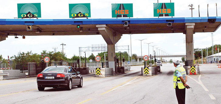 Al onze wagens zijn uitgerust met HGS / OGS voor Highway